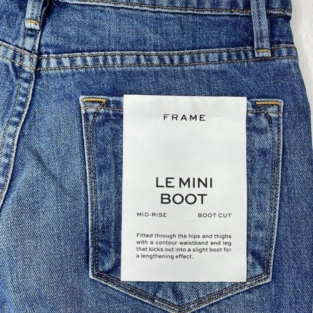 FRAME Le Mini Boot Patchwork Snake Skin Womens Si… - image 9